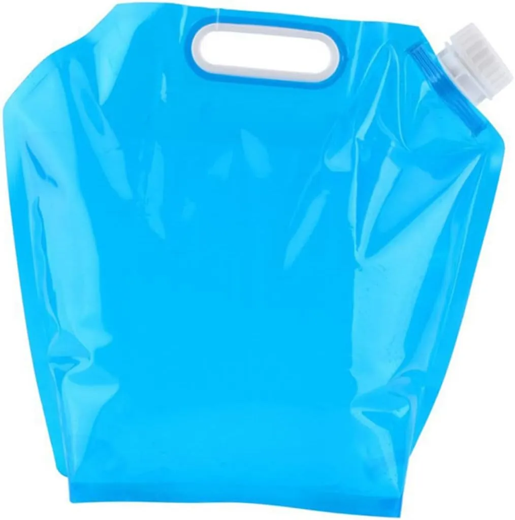 SUPVOX 3pcs Portable Folding Water Storage Bag for Outdoor Camping and Hiking Space-saving Design Food-grade Material Lightweight Water Carrier