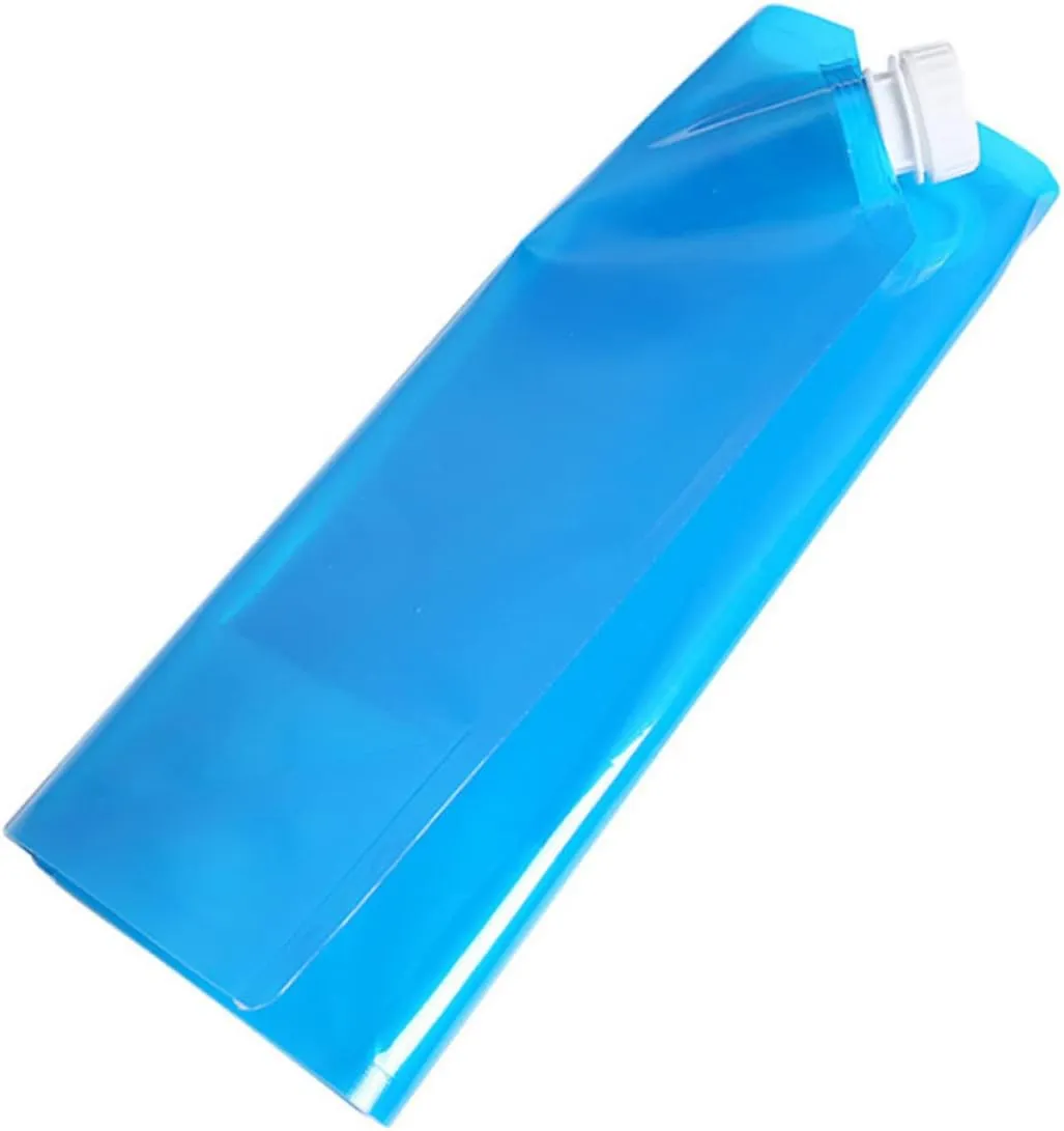 SUPVOX 3pcs Portable Folding Water Storage Bag for Outdoor Camping and Hiking Space-saving Design Food-grade Material Lightweight Water Carrier