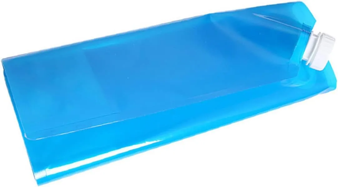 SUPVOX 3pcs Portable Folding Water Storage Bag for Outdoor Camping and Hiking Space-saving Design Food-grade Material Lightweight Water Carrier