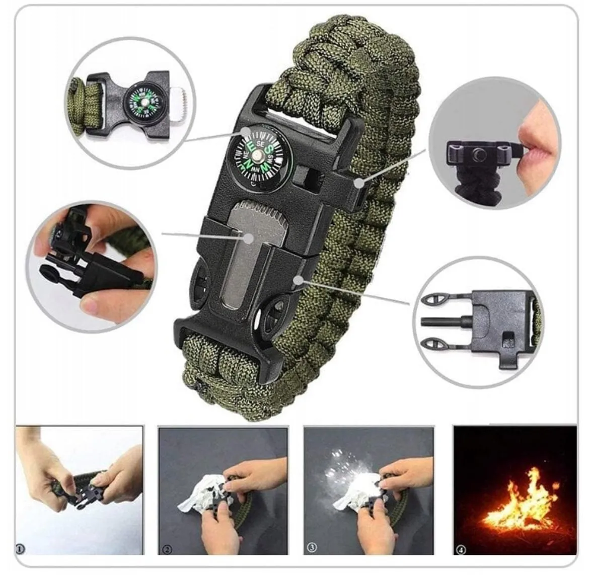 Survival kit 32 in 1