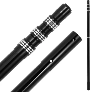 Swimming Pool Pole Carbon Fiber，Pool Skimmer Pole Telescopic Swimming，Pool Cleaning Pole, Advanced Adjustable Telescopic Pole, Used for Skimming nets, Brushes, Vacuum Heads (15 Feet)