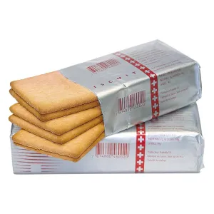 Swiss Military Biscuits Long Shelf Life Army Crackers Emergency rations prepper (Pack of 3)