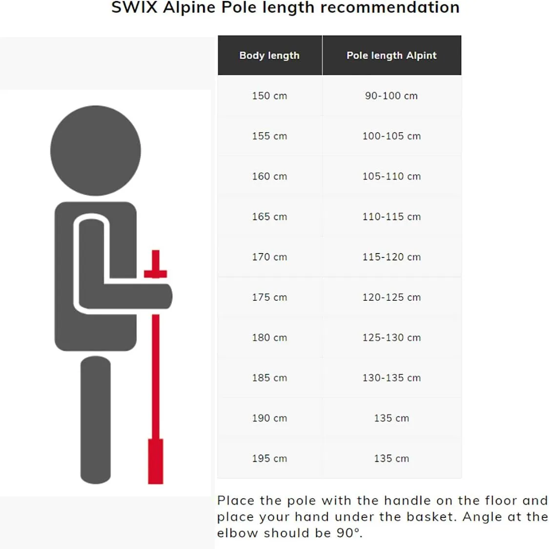 Swix Excalibur Light Dd4 Adult Composite Ski Poles