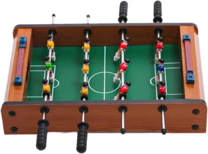 Tabletop Football Soccer Football Game, Mini Table Football Mini Indoor Table Soccer Set for Desk Game