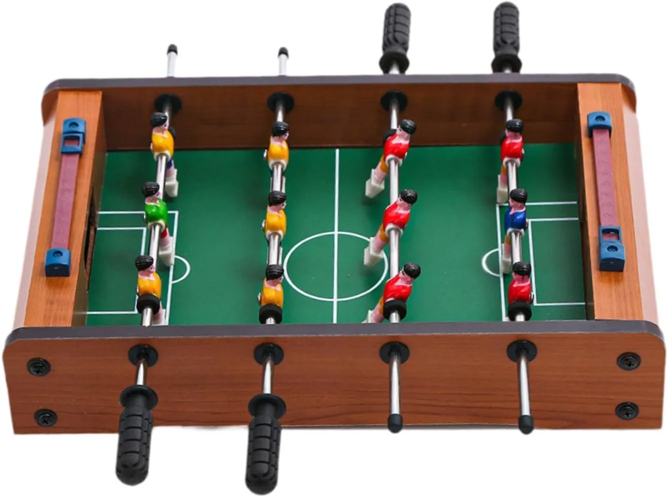 Tabletop Football Soccer Football Game, Mini Table Football Mini Indoor Table Soccer Set for Desk Game