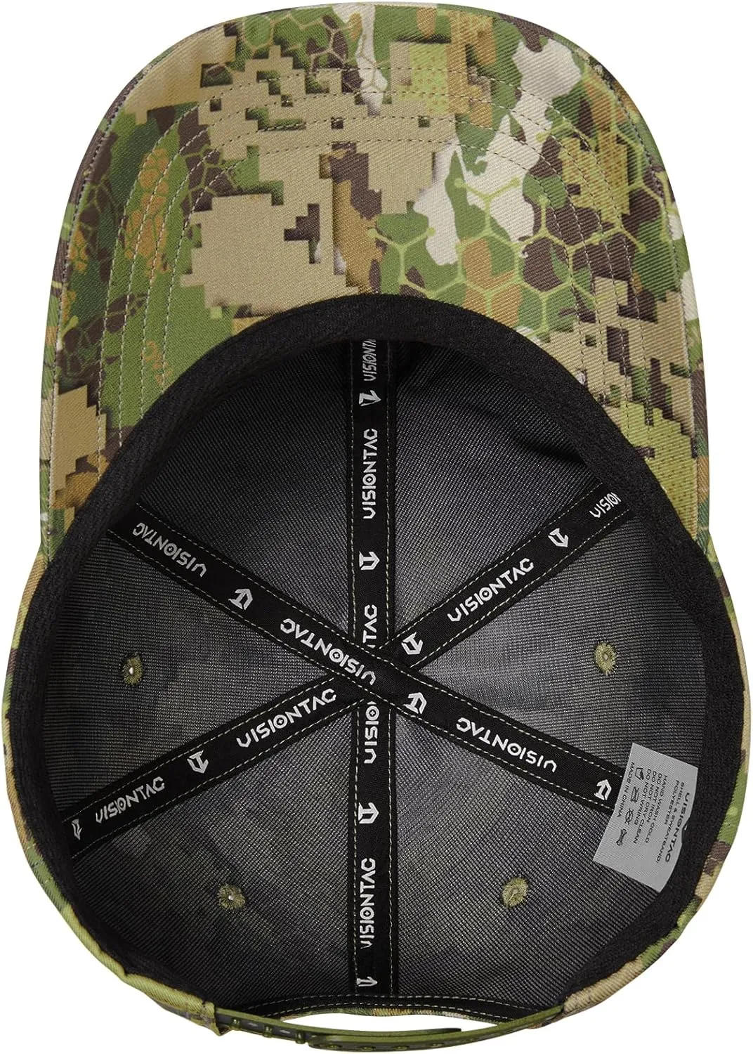 Tactical Hat with Flag Patch Camo Military Army Hats Adjustable Trucker Baseball Cap Soft Top for Shooting