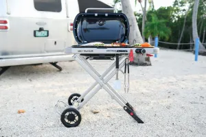 The Airstream Weber Traveler® Portable Gas Grill