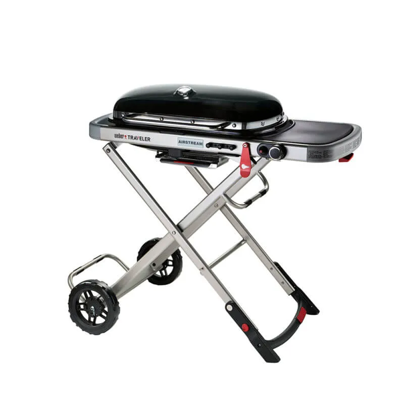 The Airstream Weber Traveler® Portable Gas Grill