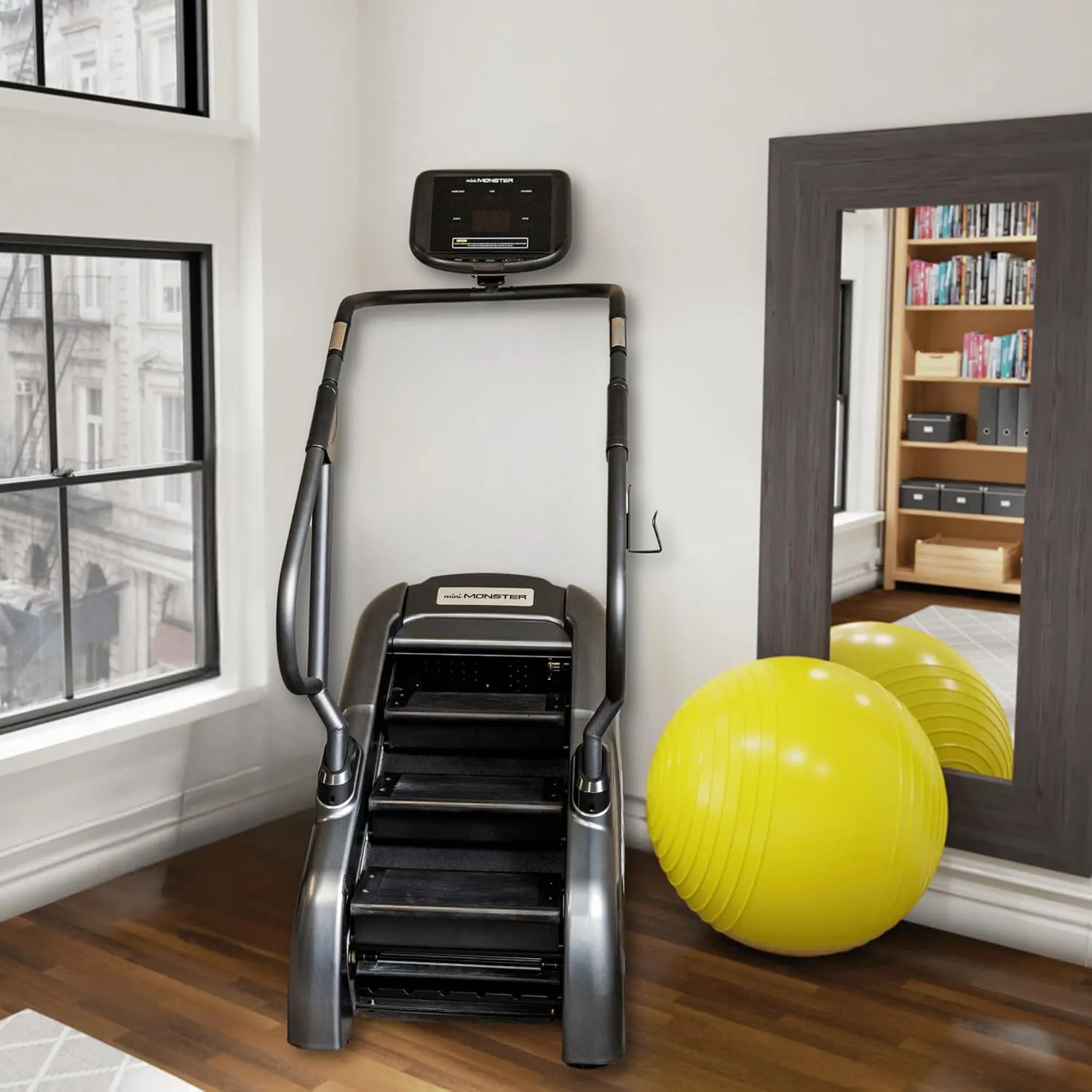 The Revolver - Cardio Equipment for Gym and Home Workout - Body Fitness Stair Climber for Stepper Exercise