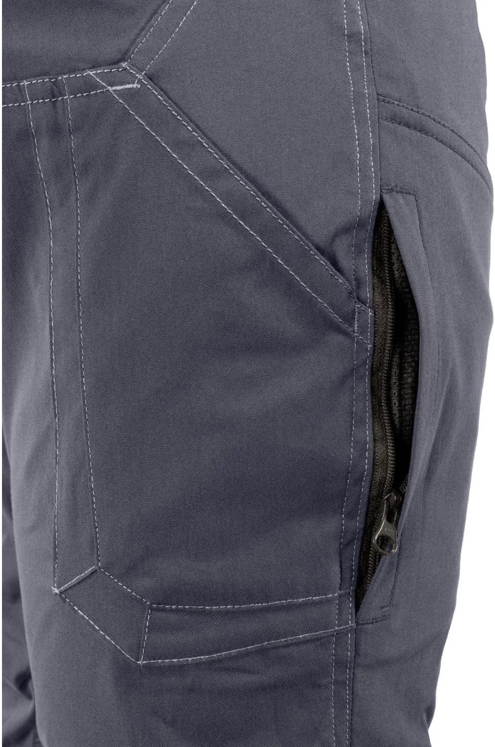 TK Flex Rise Men's Technical Pants Quick Dry Breathable Outdoor Hiking 8 Pockets Deep Gray