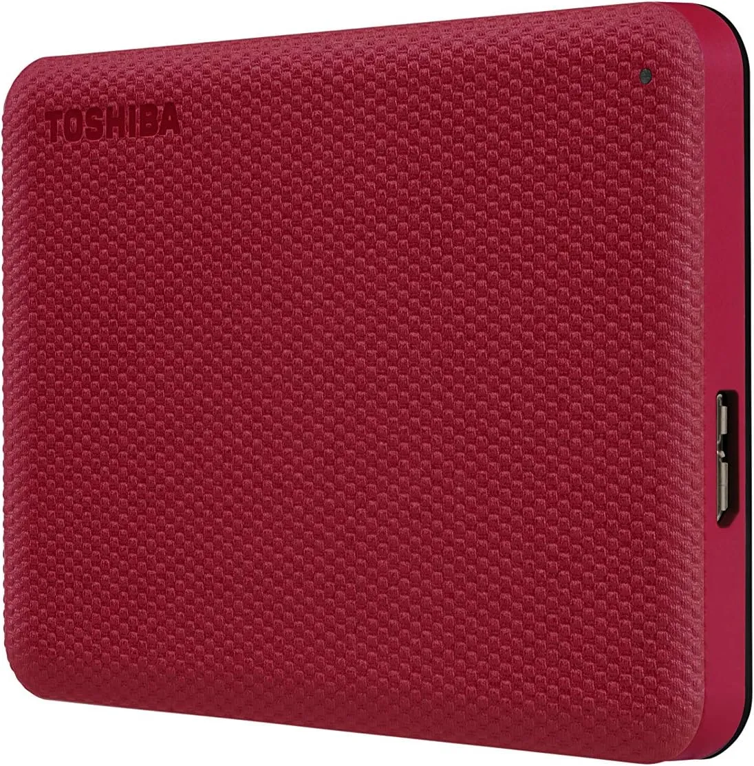 Toshiba Canvio Advance 2TB Portable External Hard Drive USB 3.0, Red - HDTCA20XR3AA