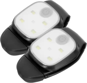 Totority Outdoor Running Lights Rechargeable Led Camping Lamps for Night Running Clip-on