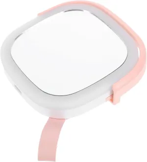 Travel Makeup Mirror Led Lights Compact Rechargeable Mirror for Makeup Application Anywhere Charging