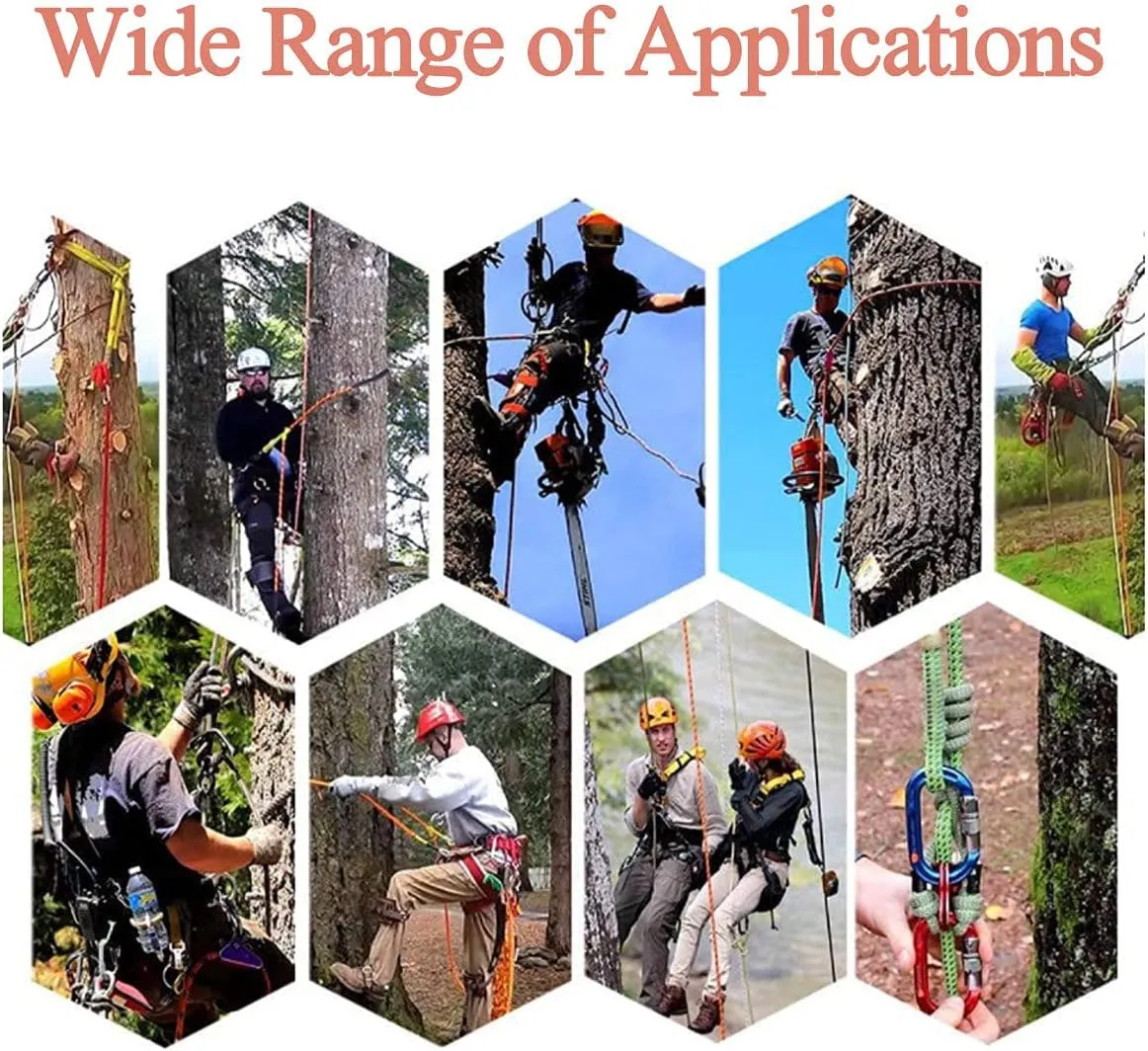 Tree Climbing Gear Climbing Spikes Easy-to-Use Tree Climbing Equipment, Non-Slip Stainless Steel Crampons,450Model