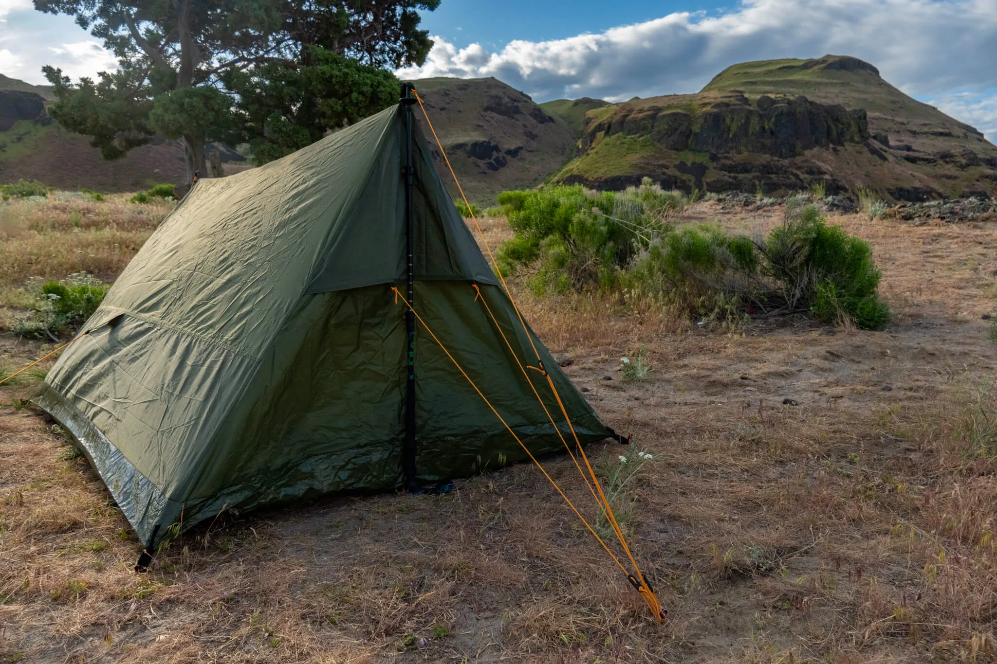 Trekker Tent 2, Backpacking and Camping 2-Person Trekking Pole Tent