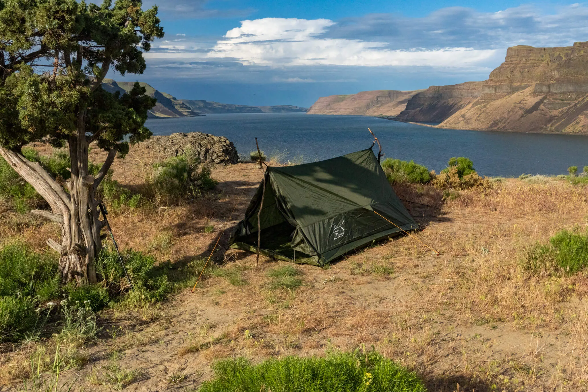 Trekker Tent 2, Backpacking and Camping 2-Person Trekking Pole Tent