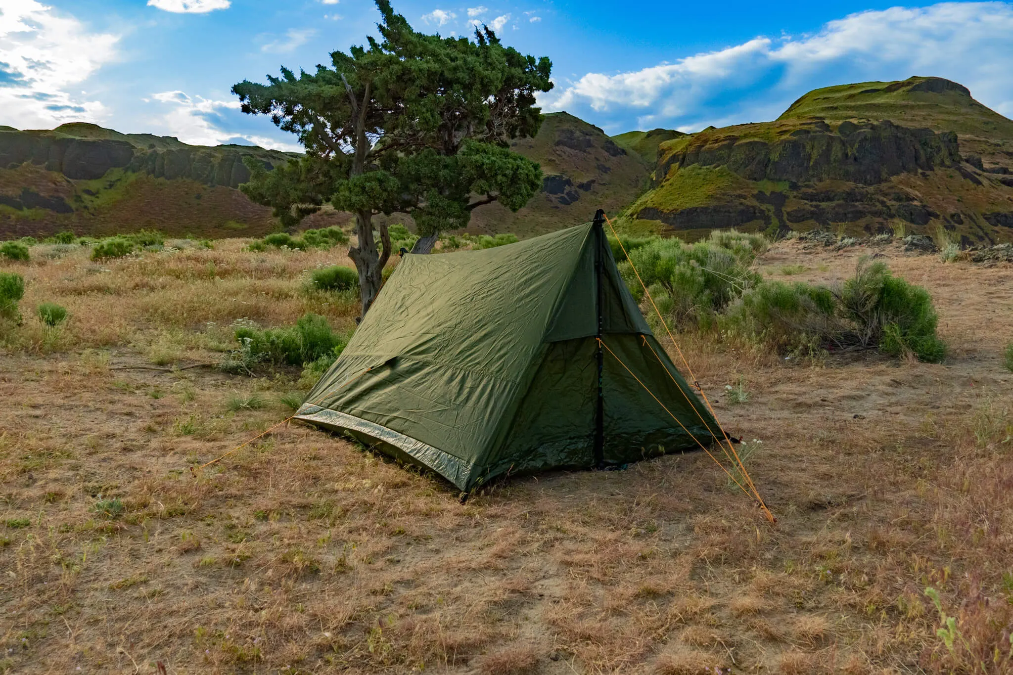 Trekker Tent 2, Backpacking and Camping 2-Person Trekking Pole Tent