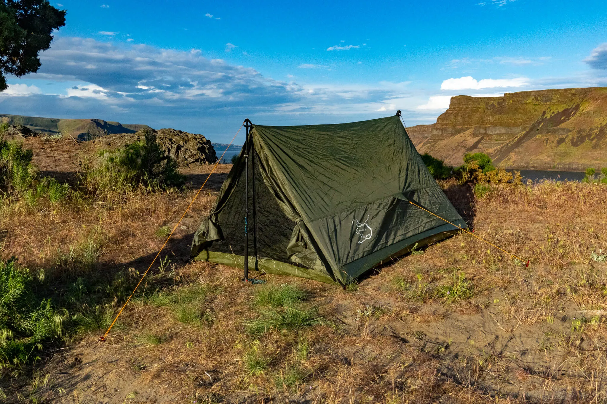 Trekker Tent 2, Backpacking and Camping 2-Person Trekking Pole Tent