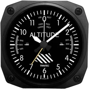 Trintec Aviation Altitude Altimeter Alarm Clock - DM60