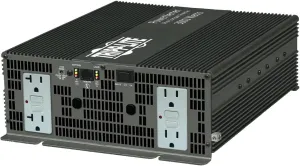 Tripp Lite PV3000GFCI Heavy Duty Inverter 3000W 12V DC to AC 120V 5-15R GFCI 4 Outlet