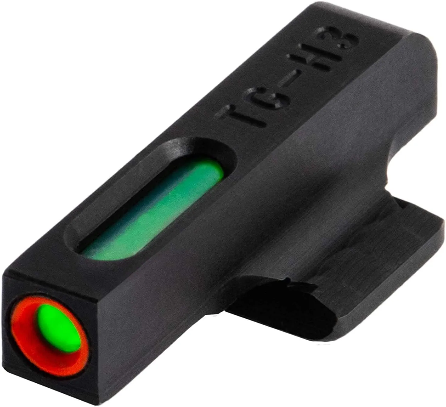 Truglo TFX PRO Handgun Sight, Glowing Shock Proof Tritium and Fiber Optic Night Sight for Handguns, Compact, Durable, and Snag Free Sight