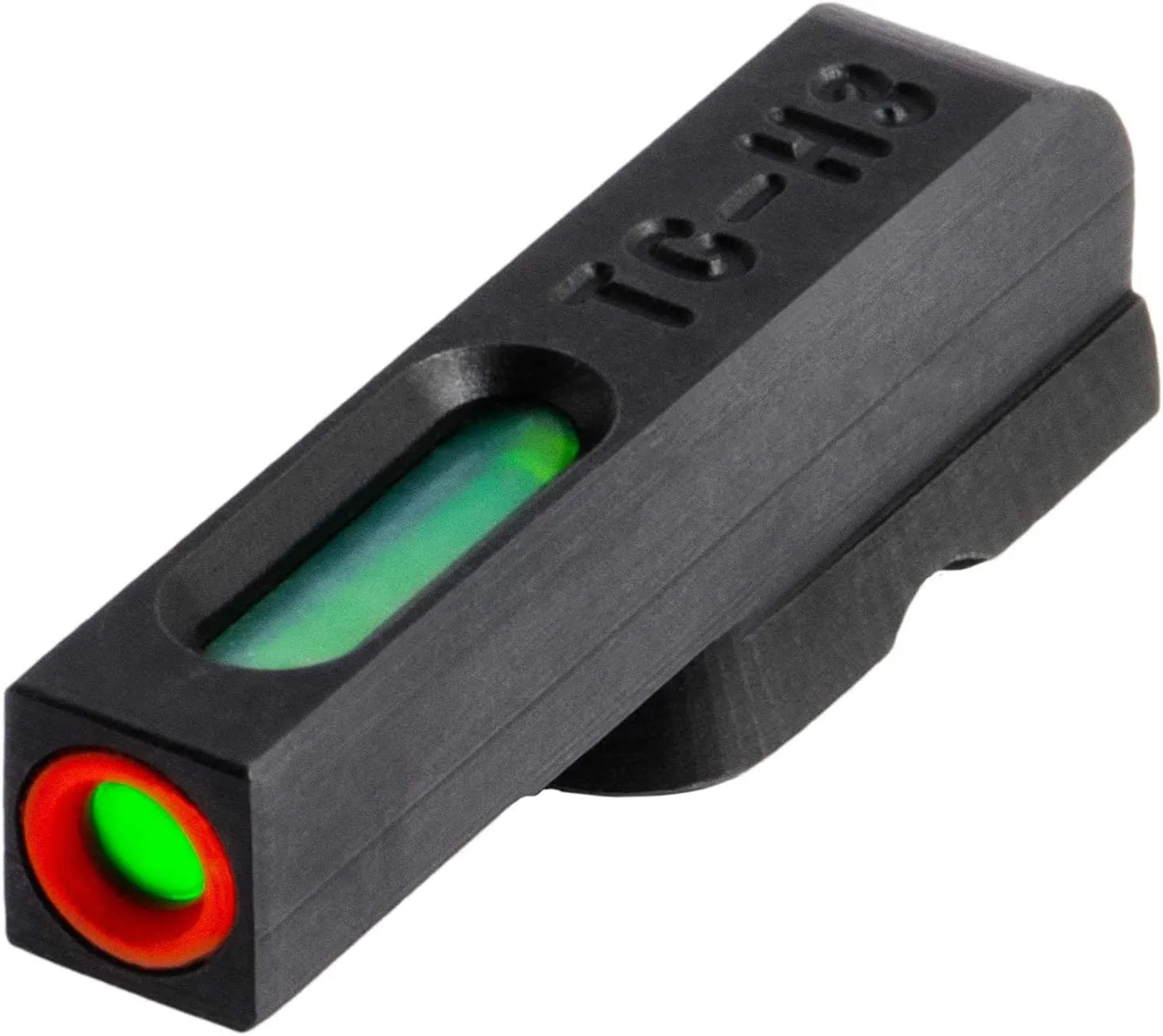 Truglo TFX PRO Handgun Sight, Glowing Shock Proof Tritium and Fiber Optic Night Sight for Handguns, Compact, Durable, and Snag Free Sight