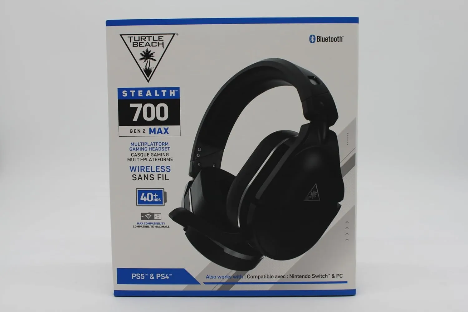 Turtle Beach Stealth 700 GEN2 MAX Headset Wireless Head-band Gaming USB Type-C Bluetooth Black