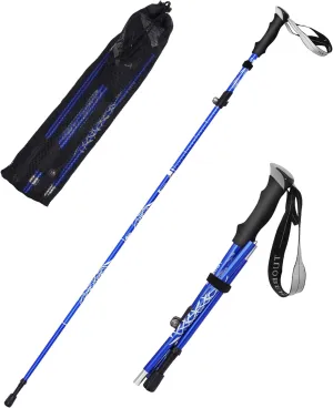 Ultra-Light Collapsible Hiking Poles - Superior Comfort!