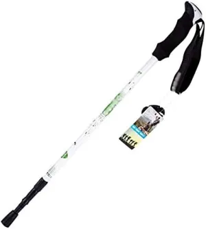 Ultralight Aluminum-Lightweight Telescopic Hiking Poles,Aluminum Alloy Inner Lock Ultra Light Short Telescopic Folding Straight Handle