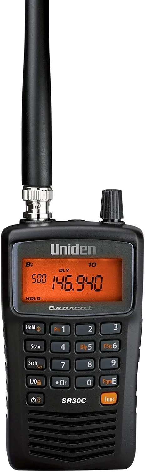Uniden Bearcat SR30C 500-Channel Scanner   Koss QZ-99 Noise Reduction Stereophone