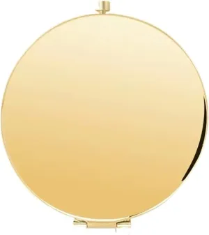 Vanity Makeup Mirror Small Round Mirror Portable Makeup Mirror Foldable Magnifying Flap Mini Handheld Makeup Mirror Portable Makeup High-definition Mirror Table Desk Vanity Makeup Mirror(Color:002)