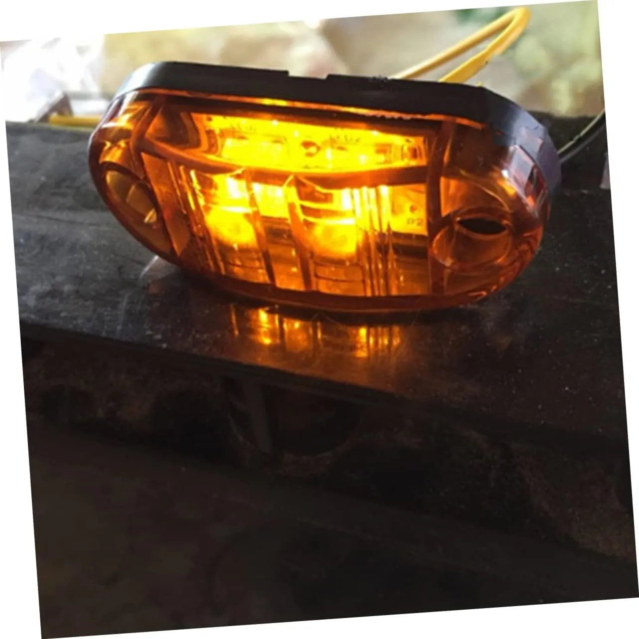 Wakauto 8 Pieces Trailer Rear Light Led Marker Lights For Trucks Marker Light Bulb Marker Light Front Side Marker Led Signal E4 Personal Computer