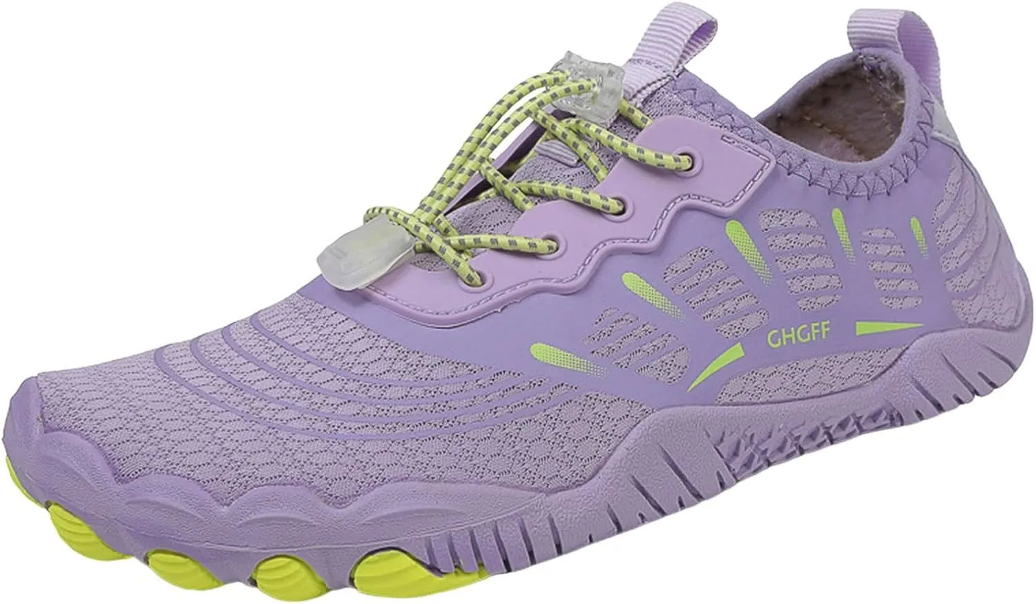 Water Shoes for Women Men Quick-Dry Swim Beach Barefoot River Aqua Shoes for Hiking Boating Wading Surfing Sand Volleyball Non Slip Indoor Yoga Boxing Fitness Sneakers with Adjustable Lace Adult
