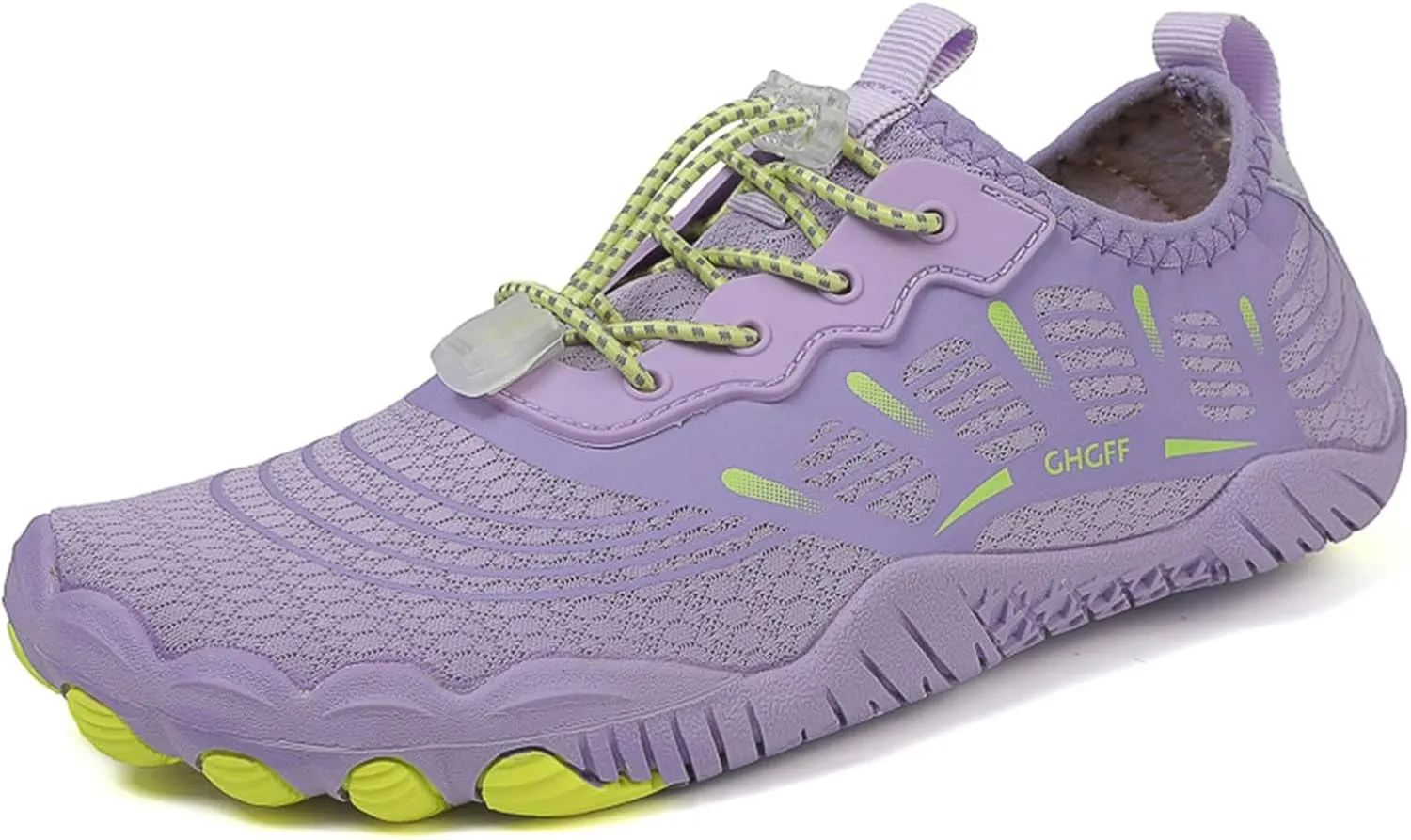 Water Shoes for Women Men Quick-Dry Swim Beach Barefoot River Aqua Shoes for Hiking Boating Wading Surfing Sand Volleyball Non Slip Indoor Yoga Boxing Fitness Sneakers with Adjustable Lace Adult