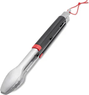 Weber 6317 Grill Tongs, Black/Silver, 40.64 cm*4.064 cm*4.3942 cm