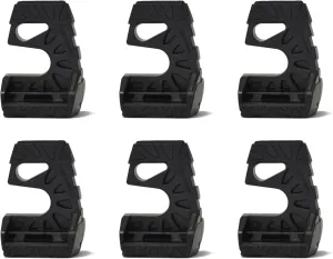 Wedge-It - The Ultimate Door Stop - Black (6 Pack)