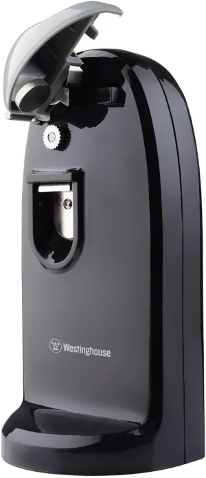 Westinghouse 3-in-1 Can Opener, Black