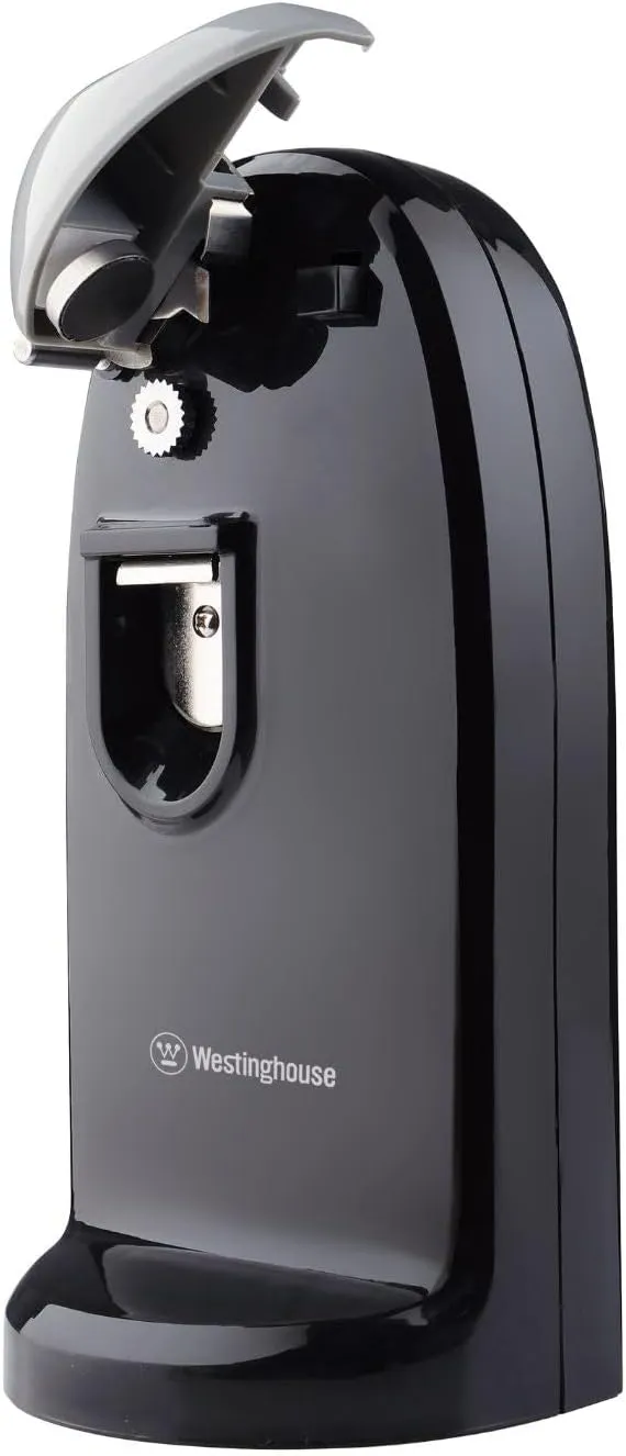 Westinghouse 3-in-1 Can Opener, Black