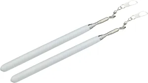 Winged Sirenny 2 pcs Telescopic Retractable Rods with Swivel Hooks for Worship Streamers, Portable Church Dance Ministry Accessory