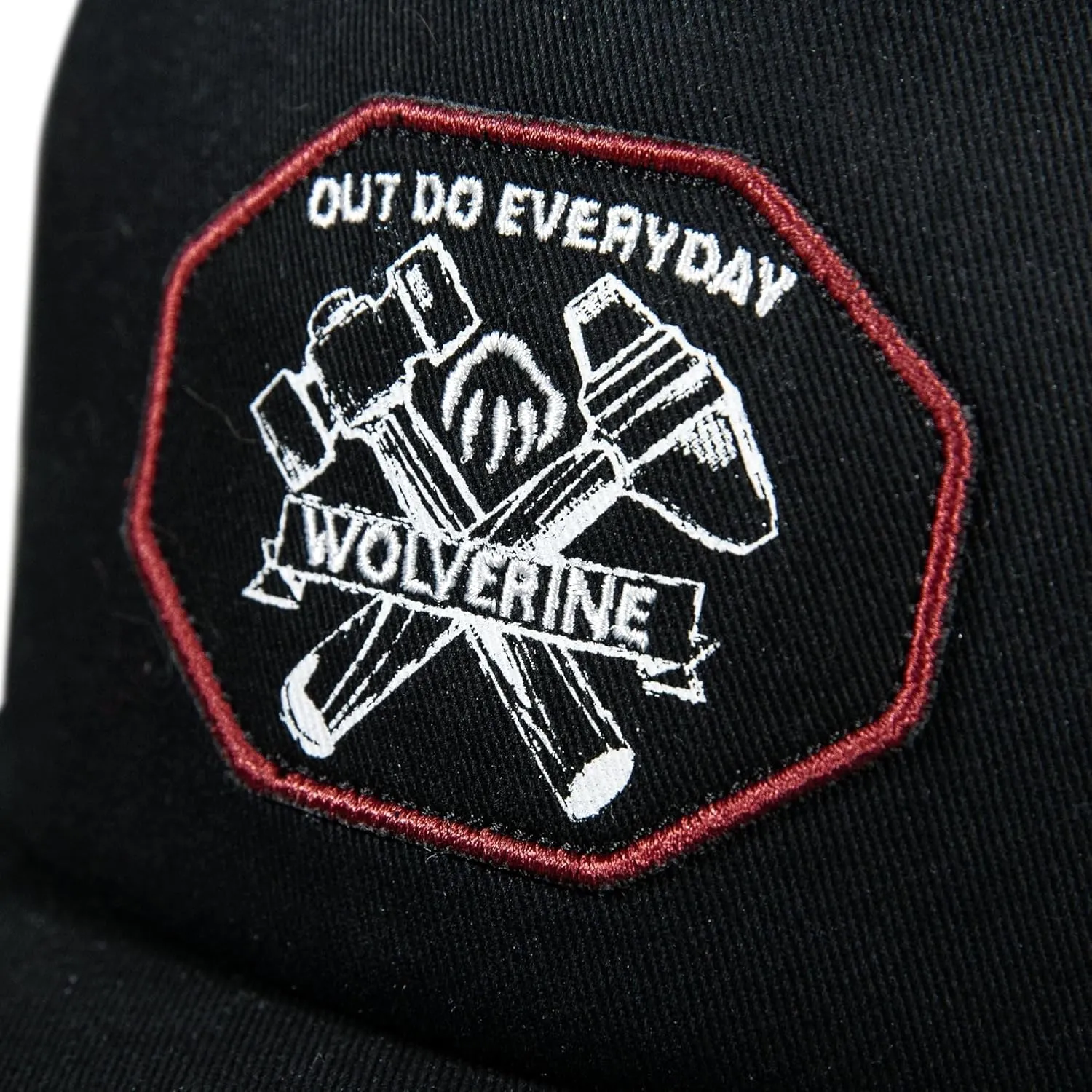 Wolverine Trucker Hat | Mesh Back | Snapback | Adjustable | Rugged | Durable | Workwear