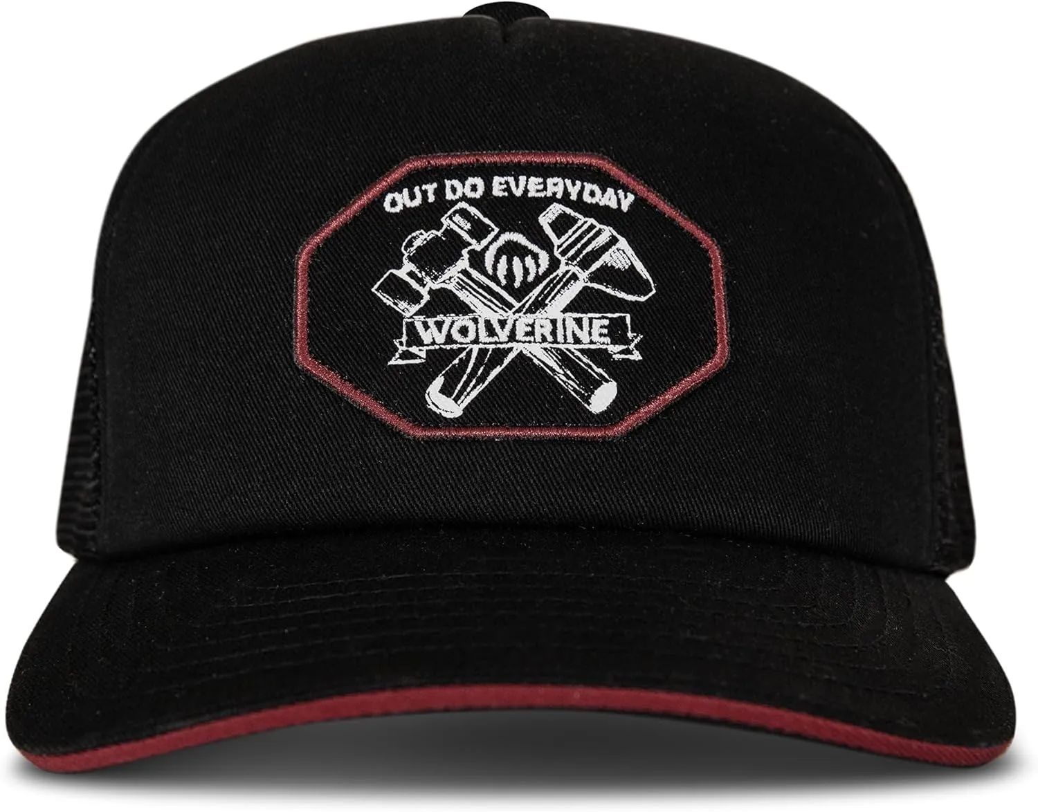 Wolverine Trucker Hat | Mesh Back | Snapback | Adjustable | Rugged | Durable | Workwear
