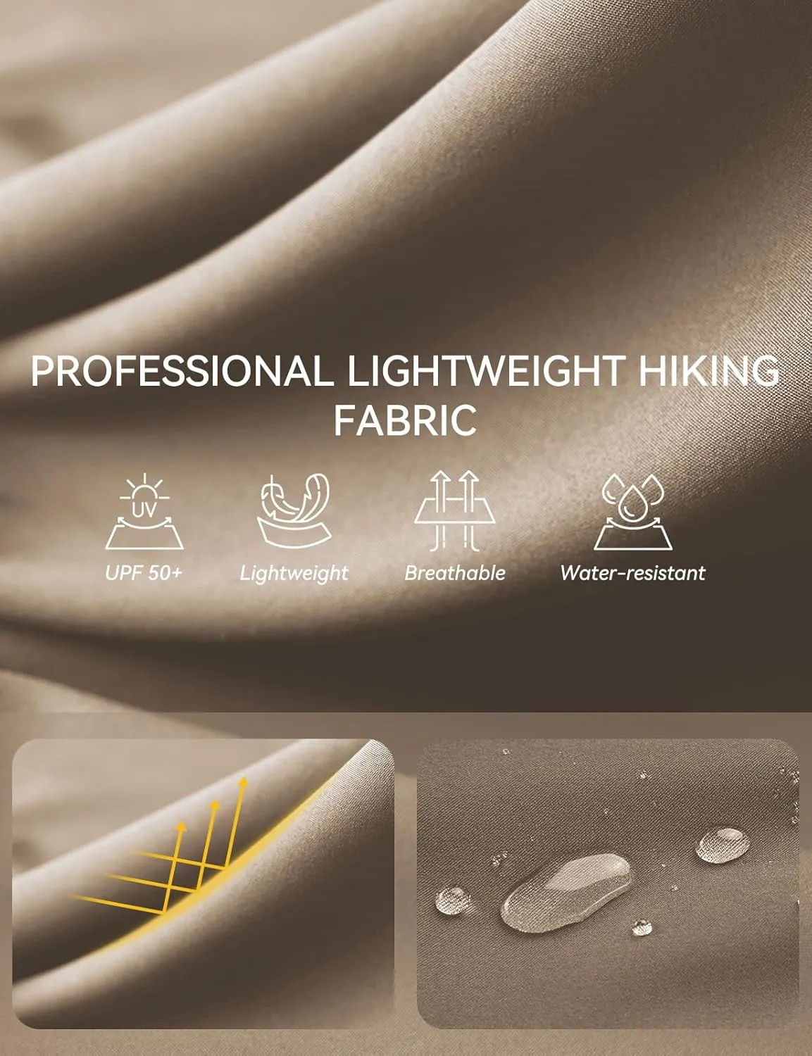 Women's Hiking Pants Lightweight Cargo Quick Dry Water Resistant UPF50  Travel Outdoor Work Pants Safari Pockets