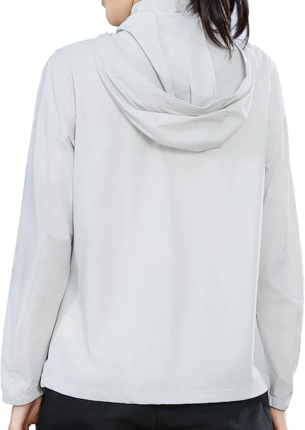 Women's UPF 50  Sun Protection Hooded Jacket Breathable Long Sleeve for Summer Outdoor Activities Sunwear Yoga