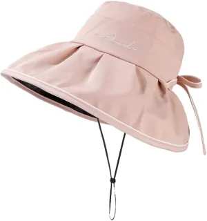 Women's Wide Brim Sun Hats UPF 50  UV Protection Packable Summer Beach Hat Bucket Cap for Travel