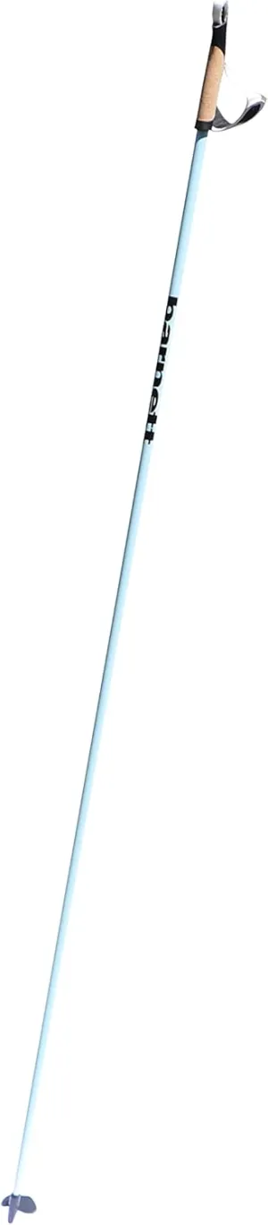 XC-09 Light Blue 130cm to 175cm Professional Carbon Cross Country/Roller Ski Poles (135cm)