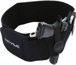 XL Belly Band Holster for Concealed Carry - Neoprene Elastic Inside Waistband Gun Holster - Fits Up 45'' to 55"