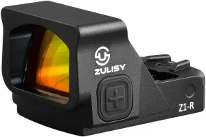 Z1-R 4 MOA Micro Red Dot Sight – for RMS/RMSc/407K Footprint, Shake Awake, 1x22mm Mini Open Reflex Sight for Compact Pistols – 1 MOA per Click Adjustment